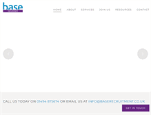 Tablet Screenshot of baserecruitment.co.uk